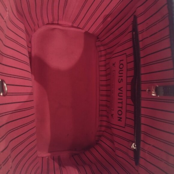 💯% Authentic Louis Vuitton  Neverfull Damier Ebene MM FULL SET🌹 - Picture 9 of 16